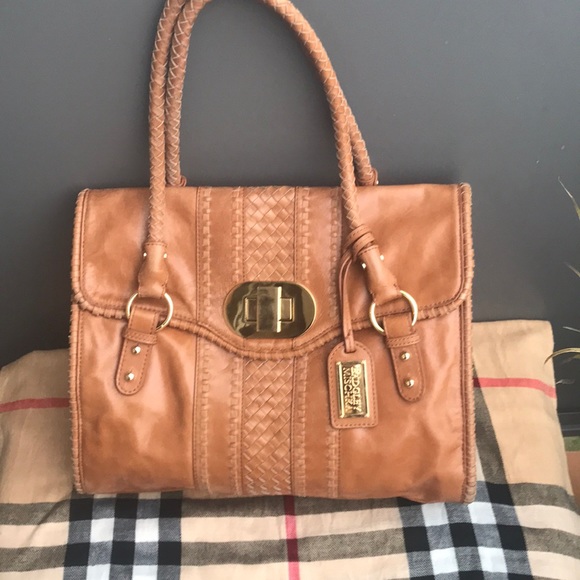 BADGLEY MISCHKA  Brown Leather Bag - Picture 2 of 8
